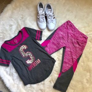 Girls Athletic Outfit Bundle